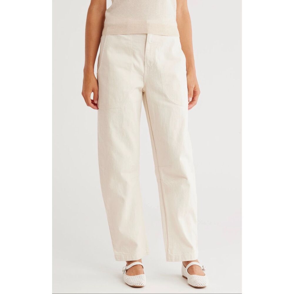 TWP JETTIES BEACH PANT IN NATURAL DENIM-NWT - Picture 6 of 6